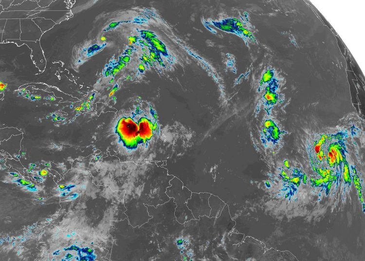 Tormenta tropical Karen castiga a Puerto Rico y las Islas Vírgenes con intensas lluvias