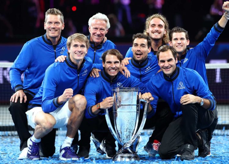Europa con Federer y Nadal venció al Resto del Mundo y se coronaron campeones de la Laver Cup