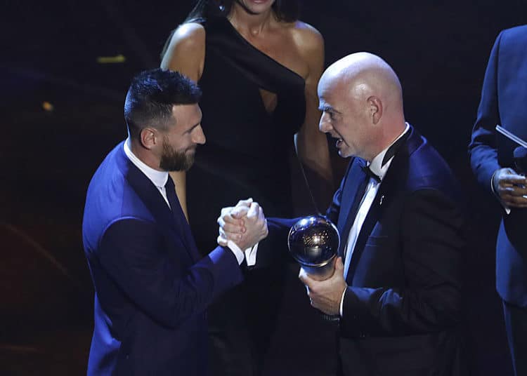 Lionel Messi ganó por primera vez el premio The Best