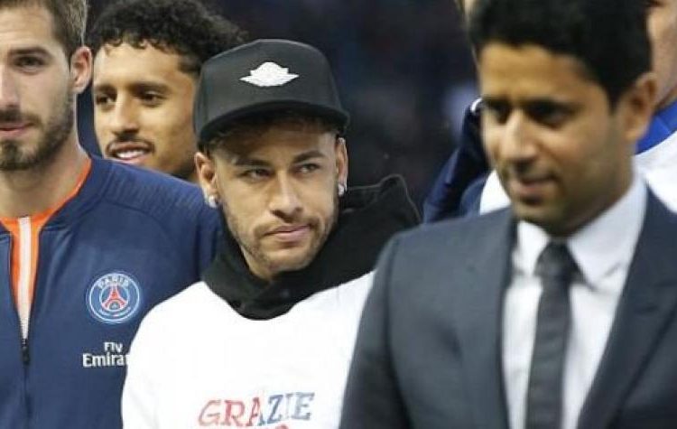 El presidente del PSG quería imponer castigo a Neymar