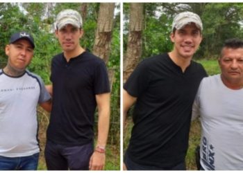 Salen a la luz nuevas fotos de Guaidó con miembros del grupo paramilitar “Los Rastrojos”