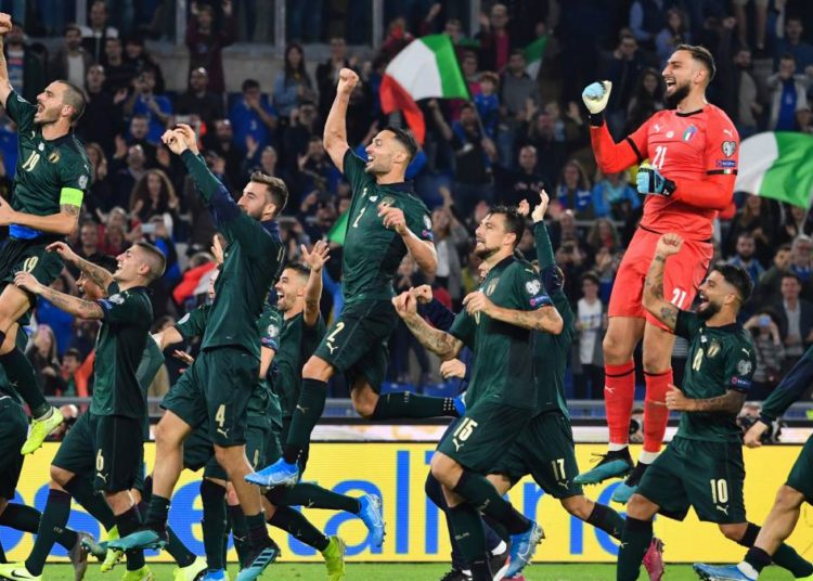 Una Italia de récord se clasifica a la Eurocopa 2020