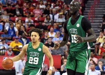 El impresionante debut de Tacko Fall: El “gigante” de 2,26 metros de la NBA