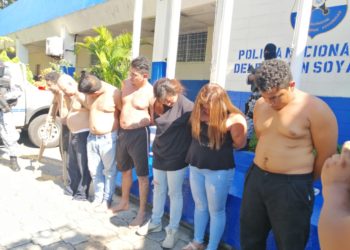 Arrestan a siete pandilleros que habían privado de libertad a conductor de UBER en Soyapango