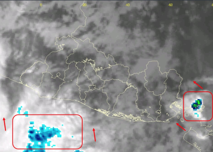 Más lluvia a punto de ingresar a territorio nacional