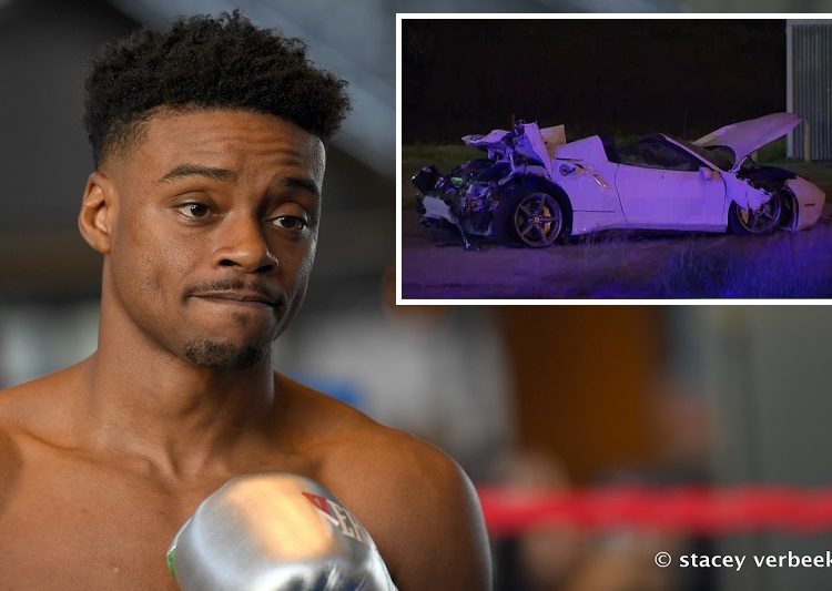 Erroll Spence Jr. sale apenas ‘rasguñado’ de aparatoso accidente
