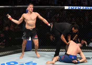 (VIDEO) El increíble nocaut con el talón en la UFC
