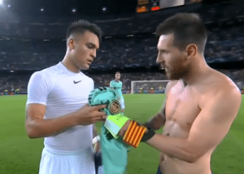 Lautaro Martínez: «Messi es un referente para nosotros»