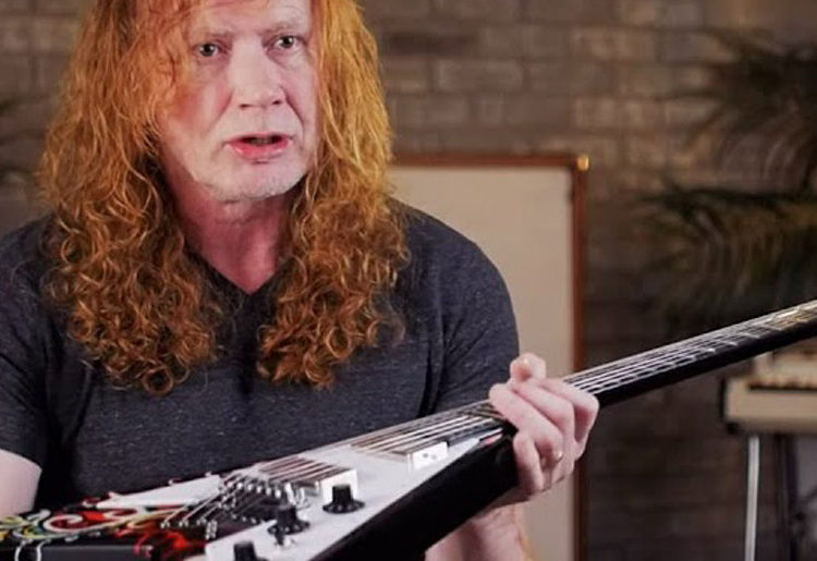 El cantante y líder de Megadeth, Dave Mustaine pone a la venta sus guitarras