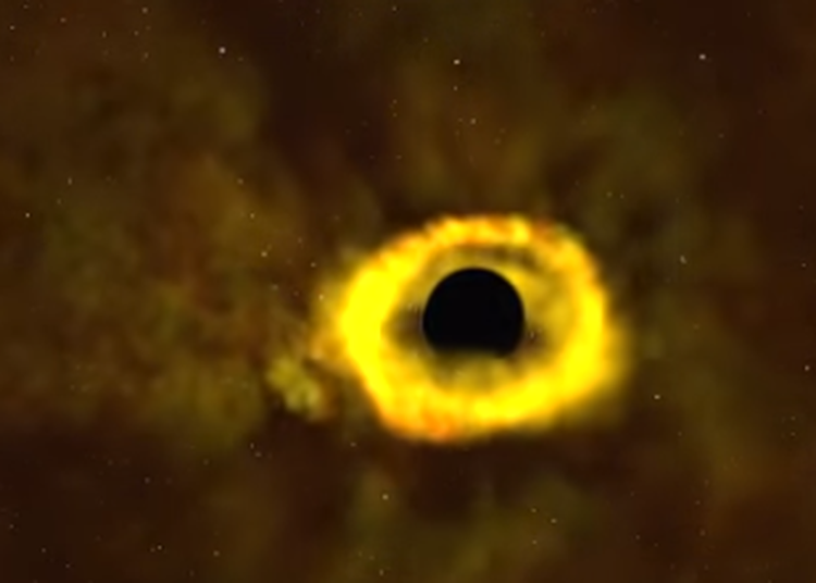 (VIDEO) La NASA capta a un agujero negro destruyendo una estrella