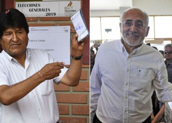 Bolivia polarizada tras reñidas elecciones que Morales lidera y habría segunda vuelta