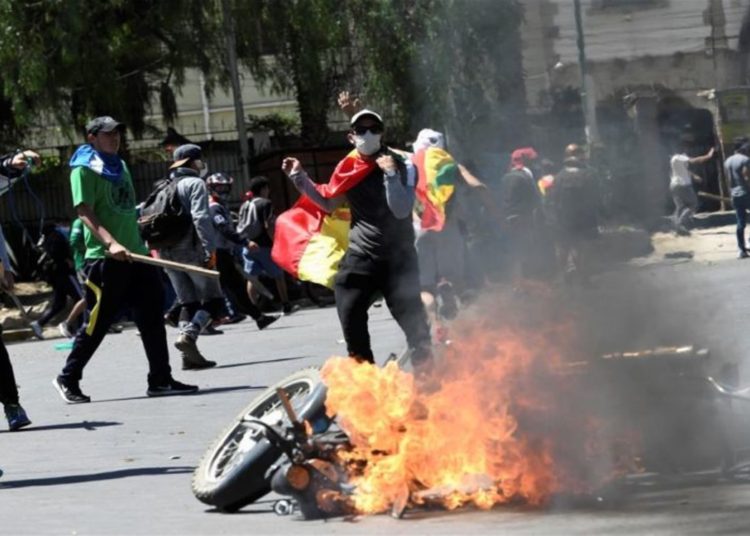 Máxima tensión en Bolivia tras la muerte de dos manifestantes