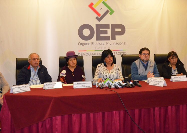 El Tribunal Electoral de Bolivia aceptó someterse a cualquier auditoría para determinar si existió fraude