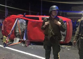 (VIDEO) Un conductor atropelló a manifestantes y elevó a 17 el número de muertos por las protestas en Chile