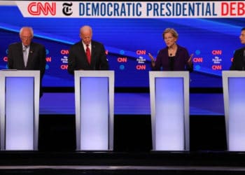 El debate demócrata se centró en ataque a Elizabeth Warren y juicio político a Trump