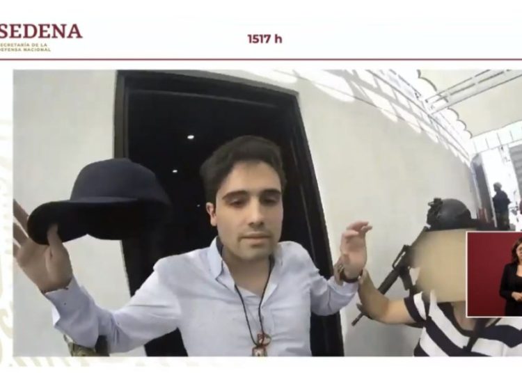 (VIDEO) Difunden momento de la detención de Ovidio Guzmán, hijo de “El Chapo”