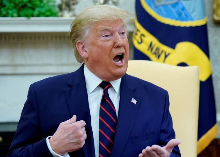 El presidente Donald Trump podría ser enjuiciado por traición, chantaje y deshonestidad