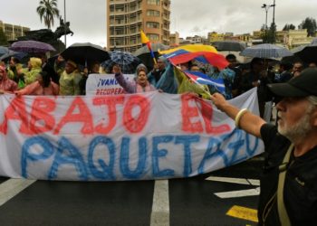 El presidente de Ecuador decreta el estado de excepción por las protestas por el precio de los combustibles