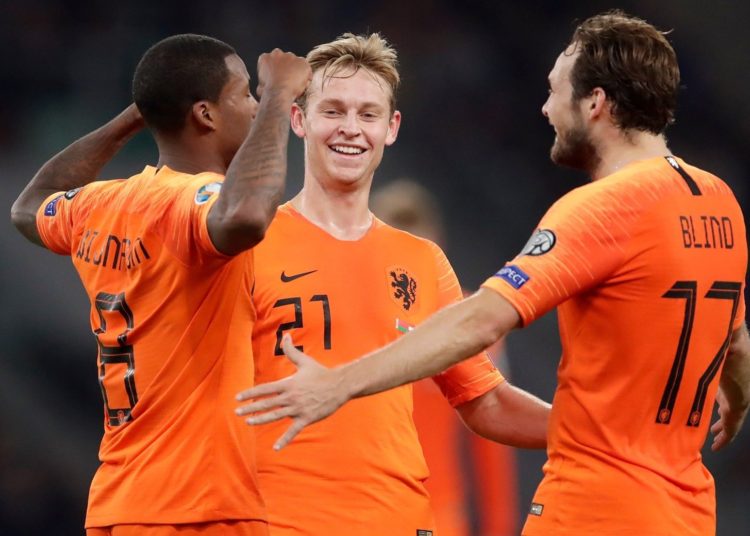 Holanda acaricia la clasificación a la Eurocopa 2020 tras vencer a Bielorrusia