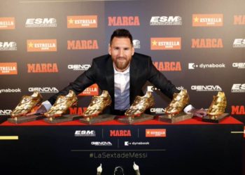 (VIDEO) Lionel Messi gana su sexta bota de oro como máximo goleador de Europa