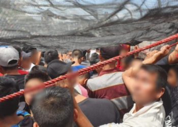 Hallan a 243 migrantes centroamericanos deshidratados en camiones en Chiapas