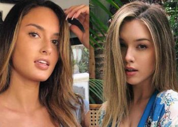 (VIDEO) Dos modelos que mostraron sus pechos en partido de béisbol fueron expulsadas de por vida