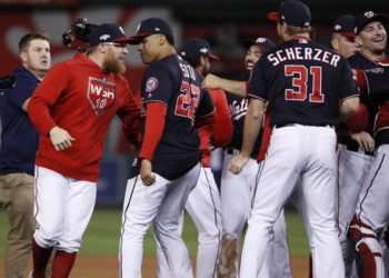 Nacionales de Washington pegan primero en la Serie Mundial