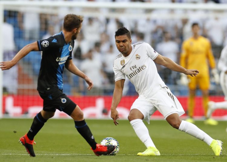 Real Madrid rescata empate ante el Brujas, y es último de su grupo