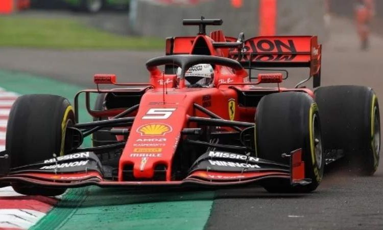 Sebastian Vettel fue el más rápido en los ensayos del Gran Premio F1 de México