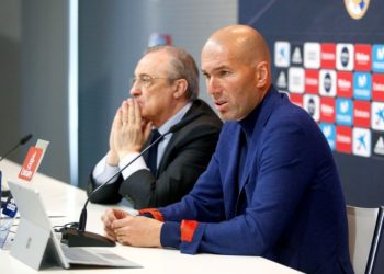Tensas relaciones entre Florentino Pérez y Zinedine Zidane tras malos resultados del Real Madrid