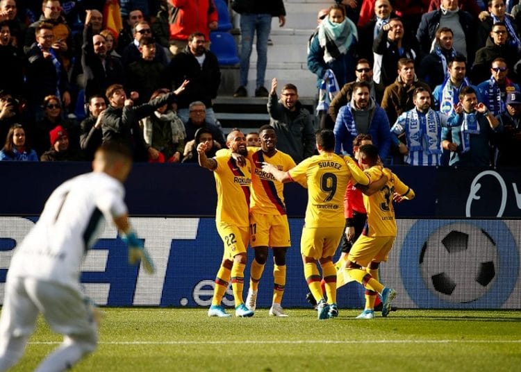 El Barcelona logra sufrida victoria frente al Leganés