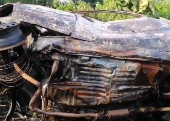 Bombero muere en accidente de tránsito en Usulután