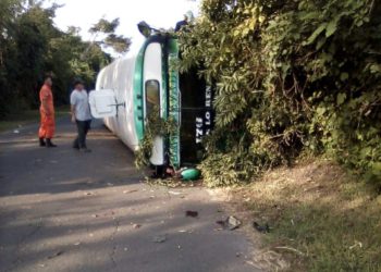Un fallecido y varios lesionados deja accidente de tránsito en San Vicente