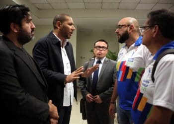 Autoridades afinan detalles de XII Juegos Deportivos Centroamericanos Santa Tecla 2021