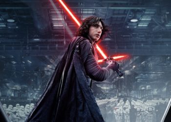 Fanático disfrazado de Kylo Ren de Star Wars acosa a Adam Driver en un hotel
