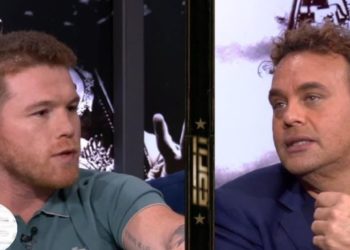 (VIDEO) ¡Saúl ‘El Canelo’ Álvarez ‘gana el round’!, David Faitelson le pide perdón