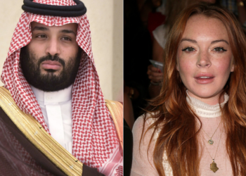 Crece el escándalo por el acercamiento de Lindsay Lohan y el príncipe heredero de Arabia Saudita