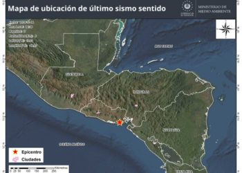 Sismo 3.0 sacude Intipucá, La Unión