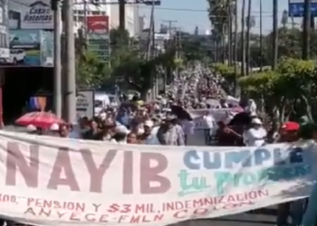 Veteranos de guerra exigen a Gobierno pensión mensual de $300 e indemnización de $3 mil