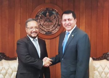 Comisionado Interno de CICIES realiza «visita de cortesía» a presidente de Asamblea Legislativa