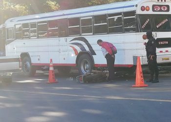 Motociclista muere en accidente de tránsito en San Miguel