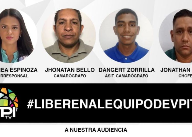 Contrainteligencia militar de Venezuela libera a periodistas detenidos
