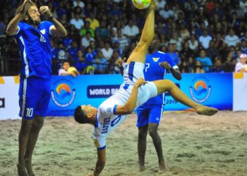 El Salvador sube al puesto 16 en el ranking mundial de fútbol playa