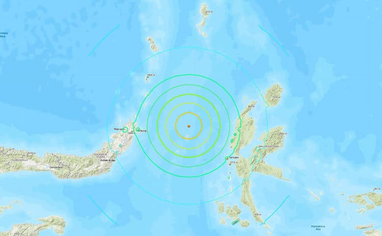 Un terremoto de magnitud 7.1 sacudió Indonesia