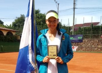 Tenista salvadoreña Valentina Cruz se convierte campeona del torneo Signo de C.A.