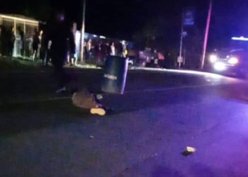 Hombre muere arrollado en carretera a Metapán