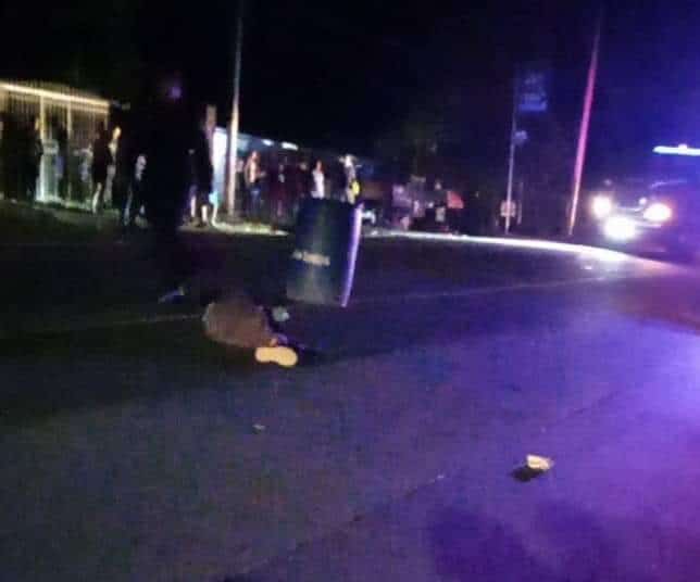 Hombre muere arrollado en carretera a Metapán