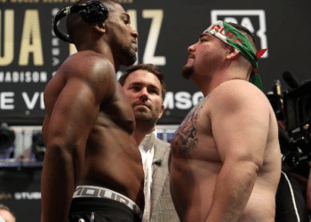 Todo listo para la batalla entre Andy Ruiz Jr. y Anthony Joshua