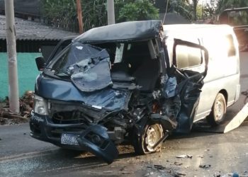 Múltiples lesionados deja accidente de tránsito en Santa Ana