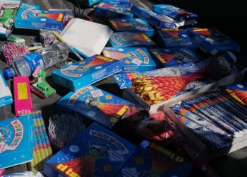 PNC realiza operativo para decomisar ventas de pólvora ilegal